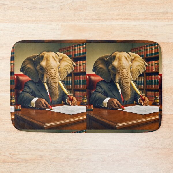 Item preview, Elephant Portrait designed and sold by ElephantVibes.