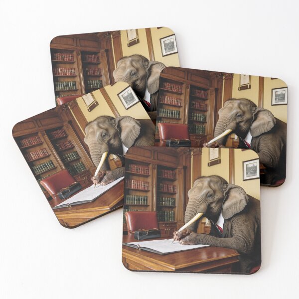 Item preview, Elephant Portrait designed and sold by ElephantVibes.