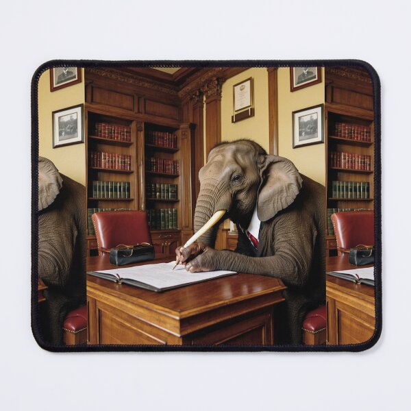Item preview, Elephant Portrait designed and sold by ElephantVibes.
