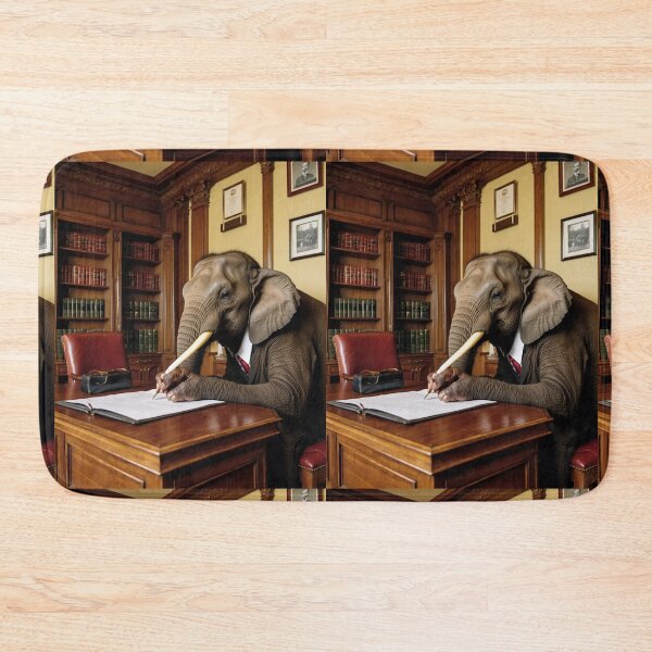 Item preview, Elephant Portrait designed and sold by ElephantVibes.