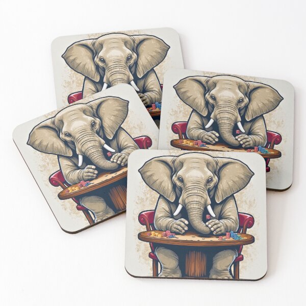 Item preview, Elephant Portrait designed and sold by ElephantVibes.