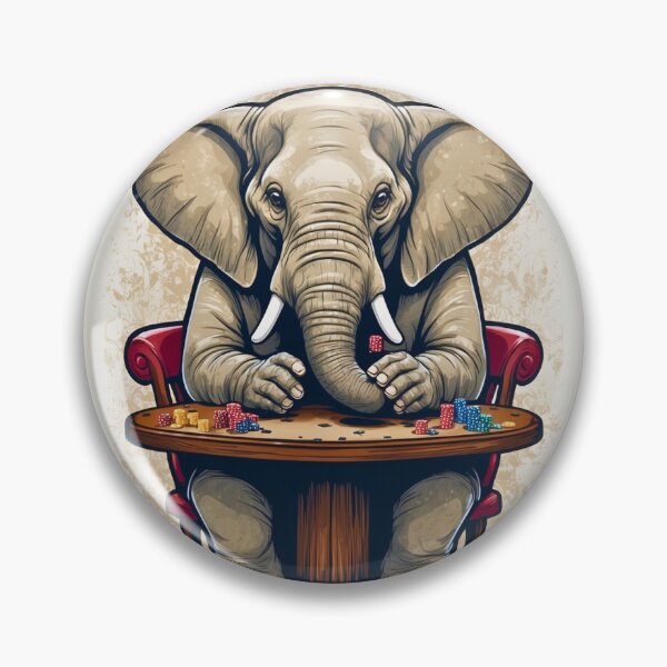 Item preview, Elephant Portrait designed and sold by ElephantVibes.