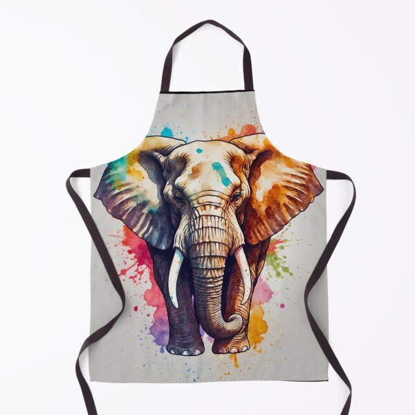 Item preview, Elephant Portrait designed and sold by ElephantVibes.