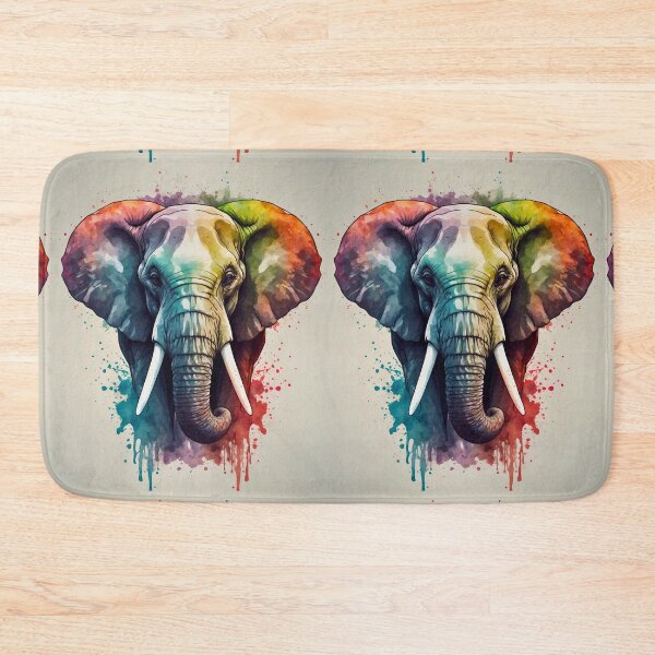 Item preview, Elephant Portrait designed and sold by ElephantVibes.