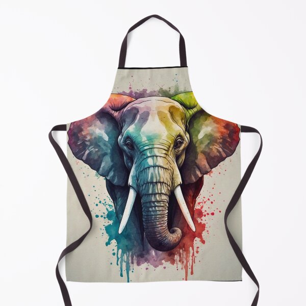 Item preview, Elephant Portrait designed and sold by ElephantVibes.