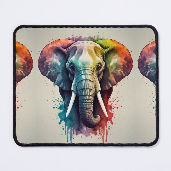 Item preview, Elephant Portrait designed and sold by ElephantVibes.