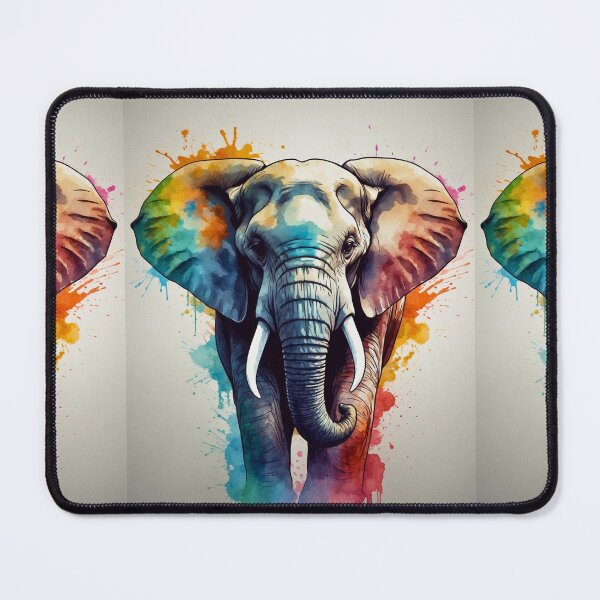 Item preview, Elephant Portrait designed and sold by ElephantVibes.