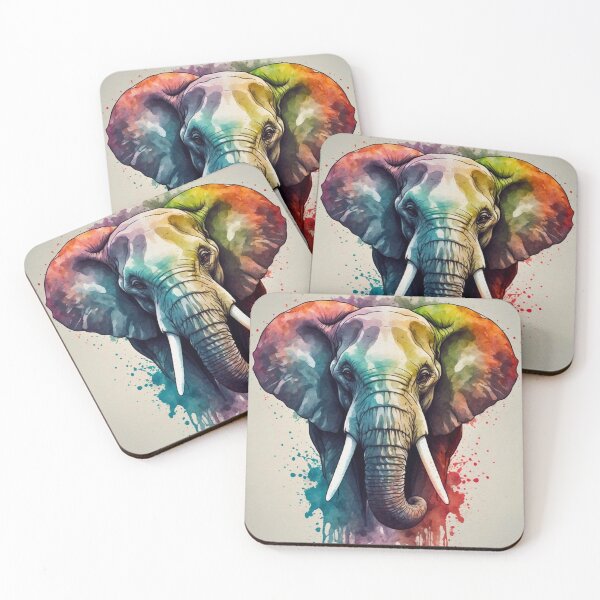 Item preview, Elephant Portrait designed and sold by ElephantVibes.