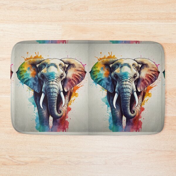 Item preview, Elephant Portrait designed and sold by ElephantVibes.