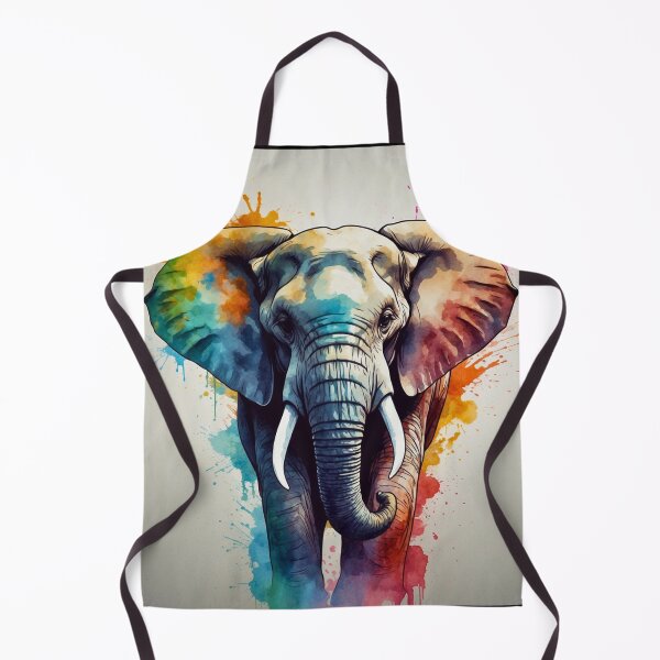Item preview, Elephant Portrait designed and sold by ElephantVibes.