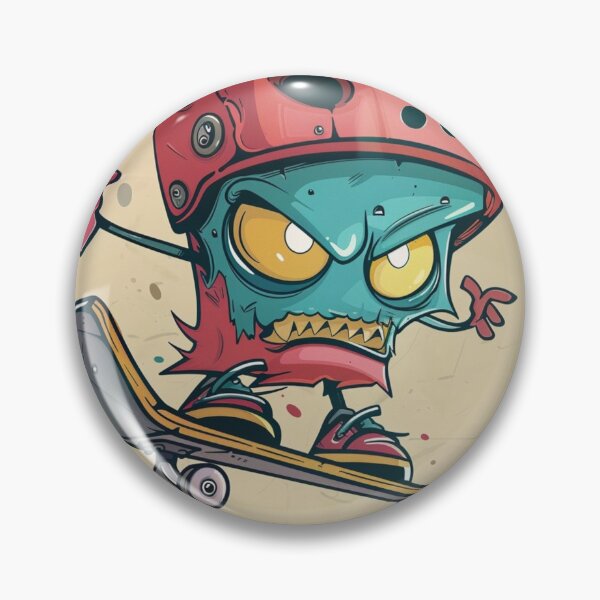 Item preview, Cartoon Skateboard designed and sold by xadamnft.