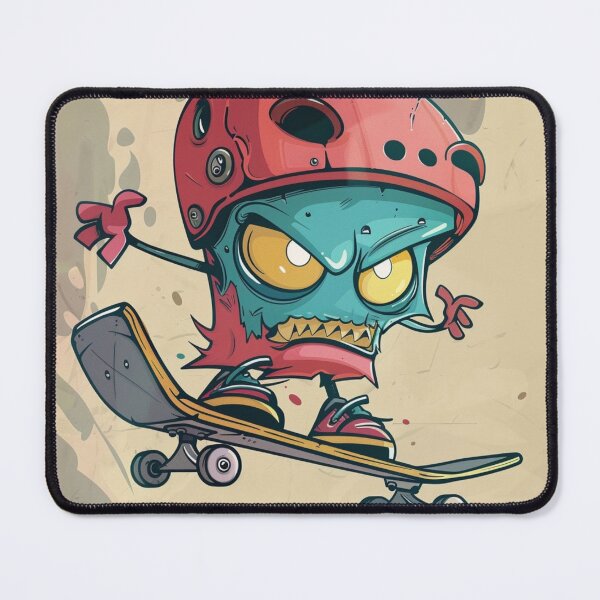 Item preview, Cartoon Skateboard designed and sold by xadamnft.