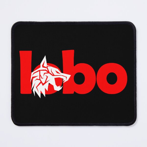 Item preview, White wolf with red eyes and red letters designed and sold by the Zarock Shop.