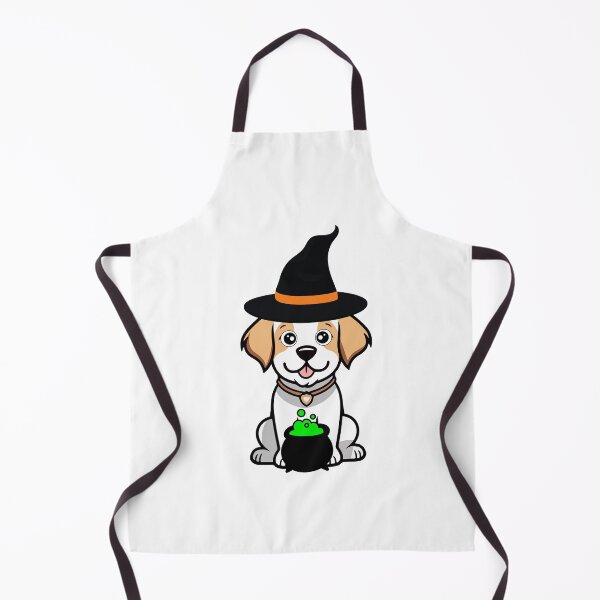 Item preview, Cute Happy Dog is wearing a witch costume designed and sold by Pet Station.