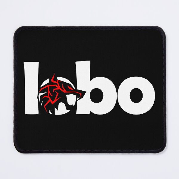 Item preview, Black wolf with red eyes and white letters designed and sold by the Zarock Shop.