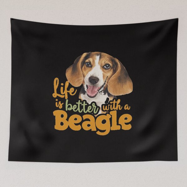 Item preview, life is better with a beagle designed and sold by Terbotv.