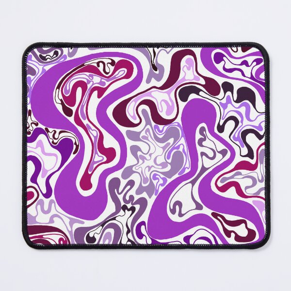 Aperçu de l'œuvre Motif de vagues violettes créée et vendue par KCsStudio.