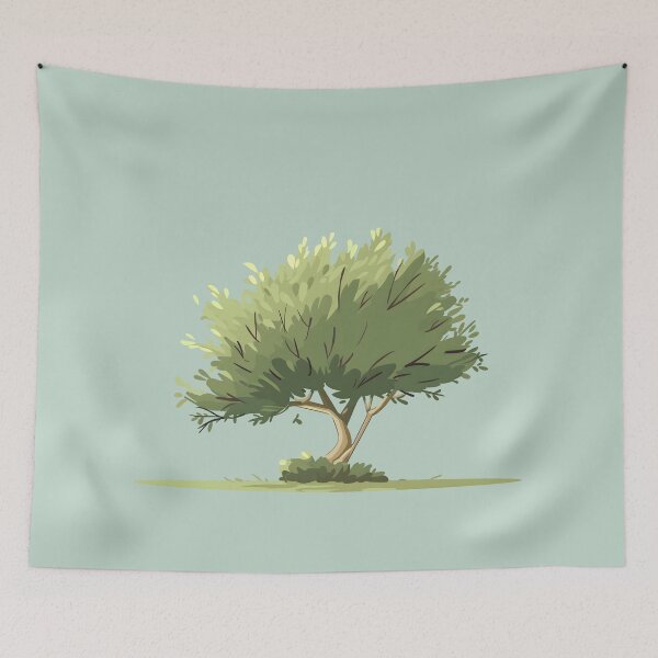 Item preview, The Vibrant Life of a Green Tree designed and sold by unimuse.