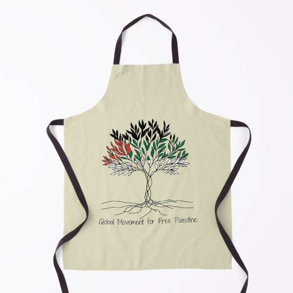Item preview, Global Movement for Free Palestine, Olive Tree, Palestine Flag designed and sold by Slice Of Seed.
