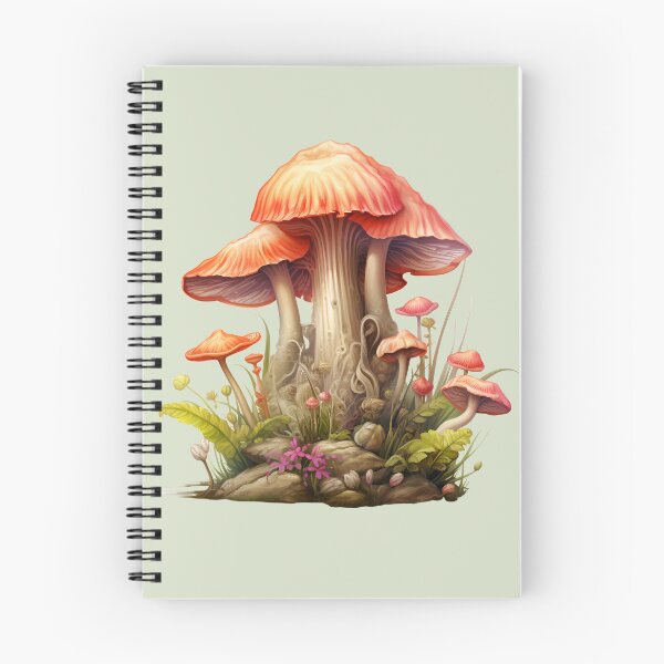 Item preview, Mushroom Fungi Fungus Toadstool Shroom Button Oyster Cremini Chantrelle Porcini Enoki Shiitake Morel Psychedelic Fern Flower Forest designed and sold by Sarcastic Narwhal.