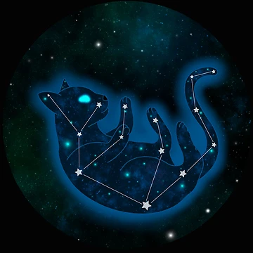 Artwork thumbnail, Kitty Constellation by Rae1976