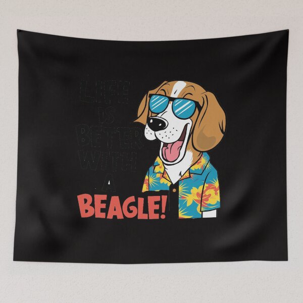 Item preview, life is better with a beagle designed and sold by Terbotv.