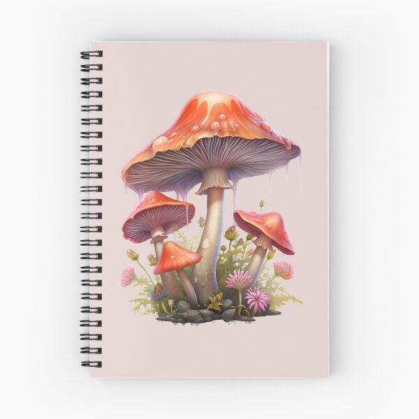Item preview, Mushroom Fungi Fungus Toadstool Shroom Button Oyster Cremini Chantrelle Porcini Enoki Shiitake Morel Psychedelic Fern Flower Forest designed and sold by Sarcastic Narwhal.