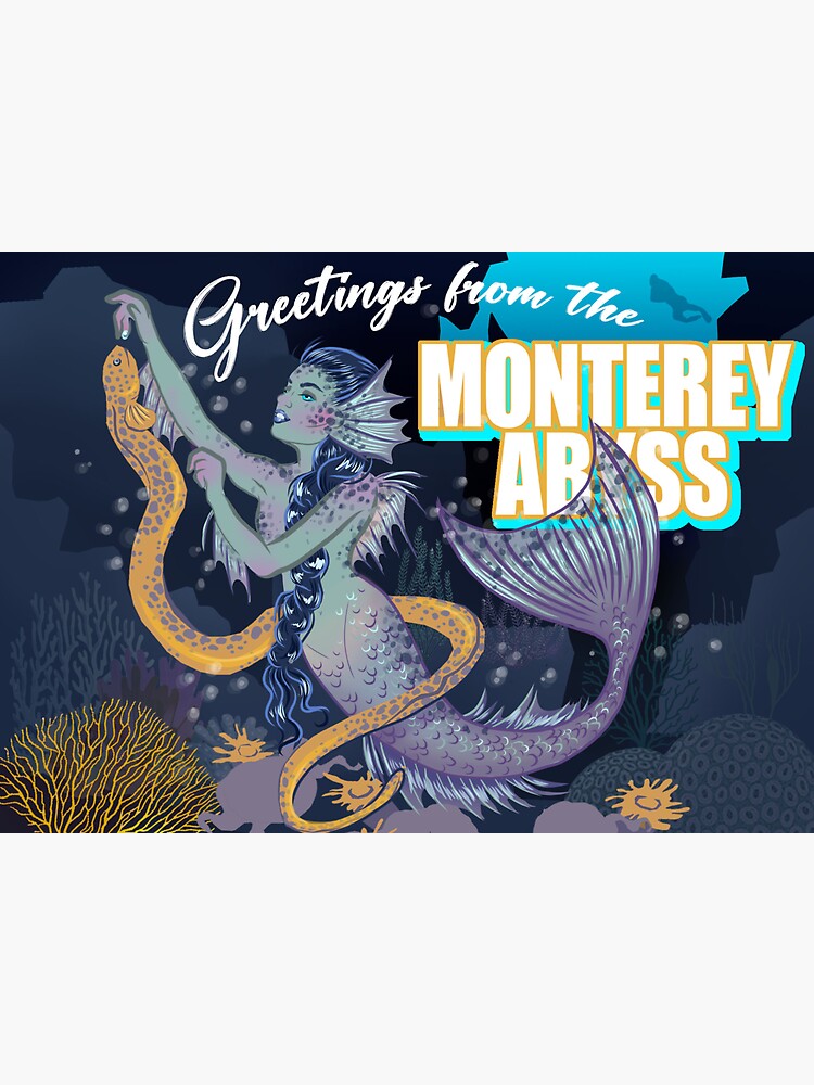 Thumbnail 3 of 3, Sticker, Greetings from the Monterey Abyss - CMC 2024 designed and sold by CaliMerCon.