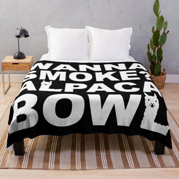 Item preview, Wanna Smoke? Alpaca Bowl designed and sold by artworkathome.
