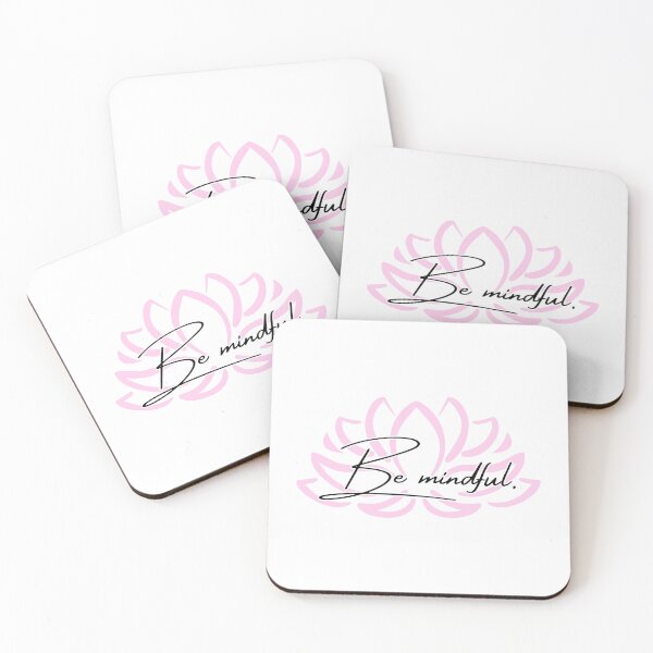Item preview, Be Mindful Pink Lotus Reminder designed and sold by brodidudie.