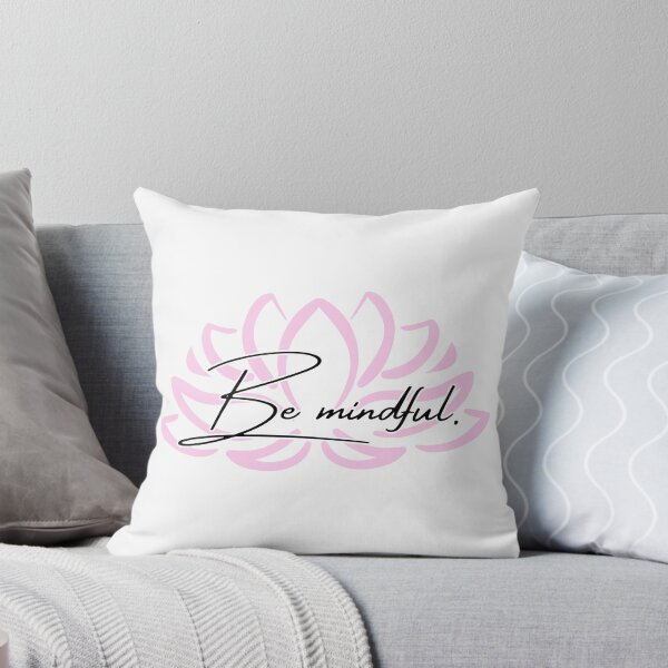 Item preview, Be Mindful Pink Lotus Reminder designed and sold by brodidudie.