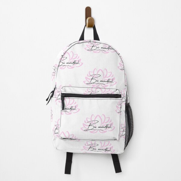 Item preview, Be Mindful Pink Lotus Reminder designed and sold by brodidudie.