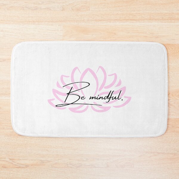 Item preview, Be Mindful Pink Lotus Reminder designed and sold by brodidudie.