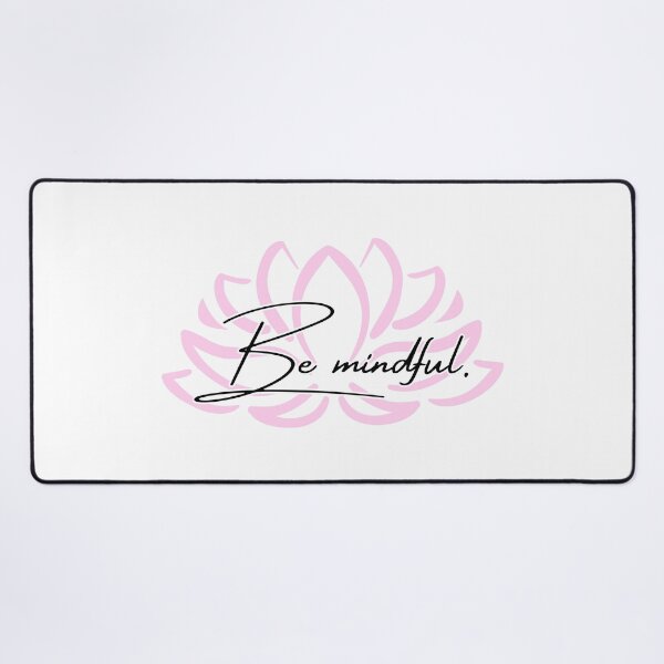 Item preview, Be Mindful Pink Lotus Reminder designed and sold by brodidudie.
