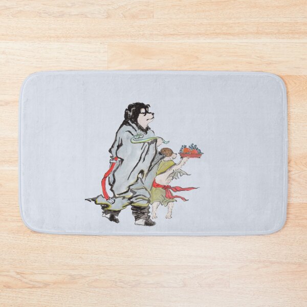 Item preview, Interesting traditional Chinese painting: Dog presenting peaches designed and sold by huangtingart.
