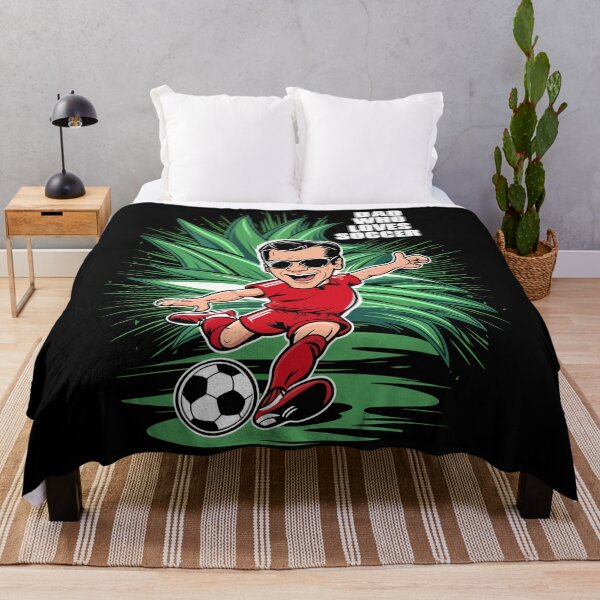 Item preview, Fathers Day Gift Dad Who Loves Soccer designed and sold by Quirky Shirts.