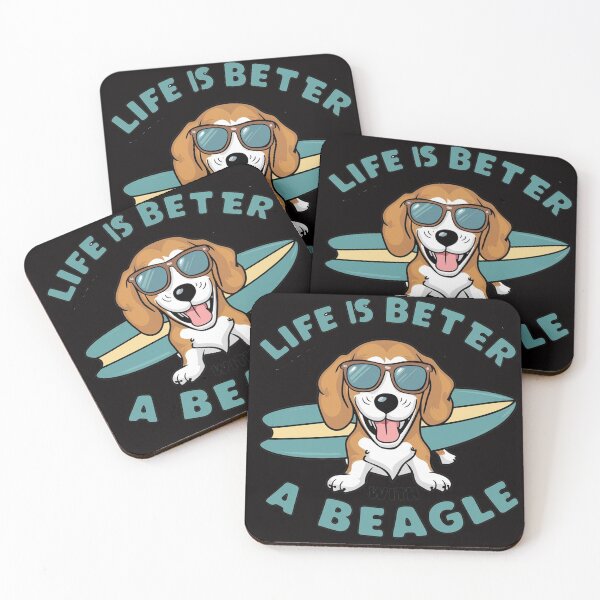 Item preview, life is better with a beagle designed and sold by Terbotv.