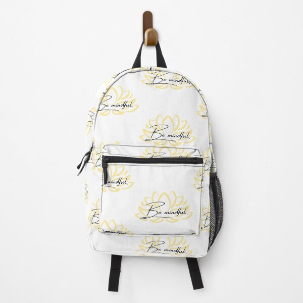 Item preview, Be Mindful Yellow Lotus Reminder designed and sold by brodidudie.