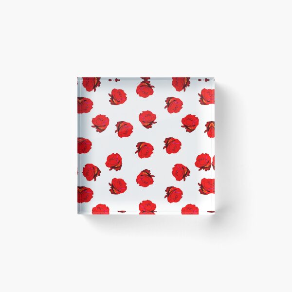 Item preview, bloody red rose seamless repeat, love sweetheart designed and sold by pipikijung.