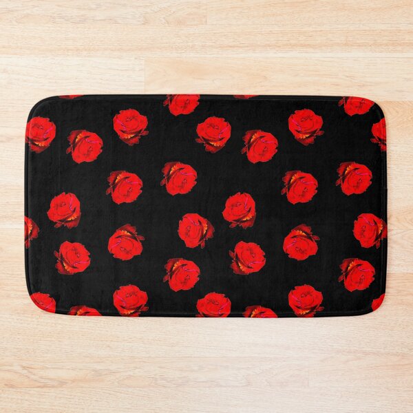 Item preview, bloody red rose seamless repeat, love sweetheart designed and sold by pipikijung.
