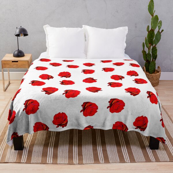 Item preview, bloody red rose seamless repeat, love sweetheart designed and sold by pipikijung.