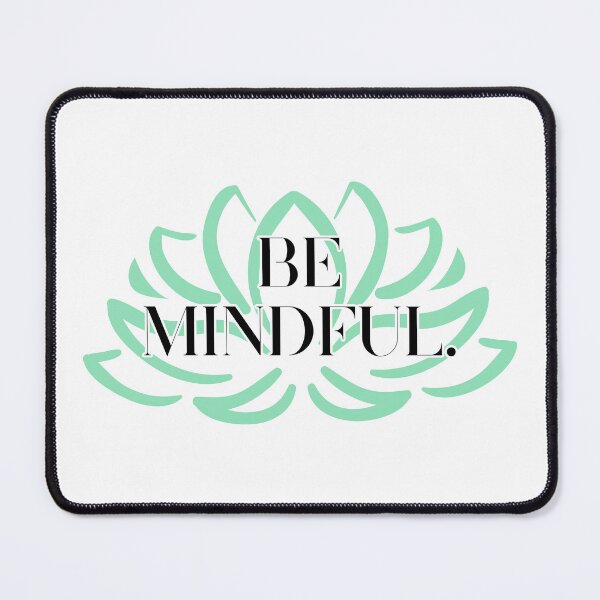 Item preview, Be Mindful Green Lotus Reminder designed and sold by brodidudie.