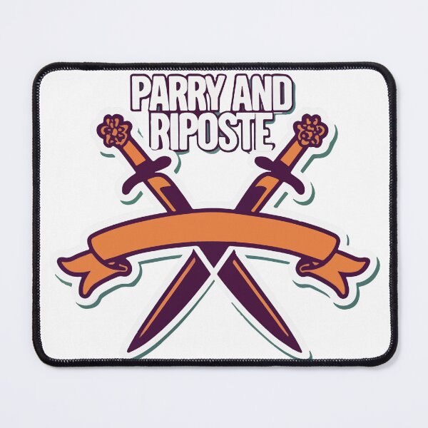 Item preview, Intricate Fencing Blade 'Parry and Riposte' Design designed and sold by NiftyWrx.