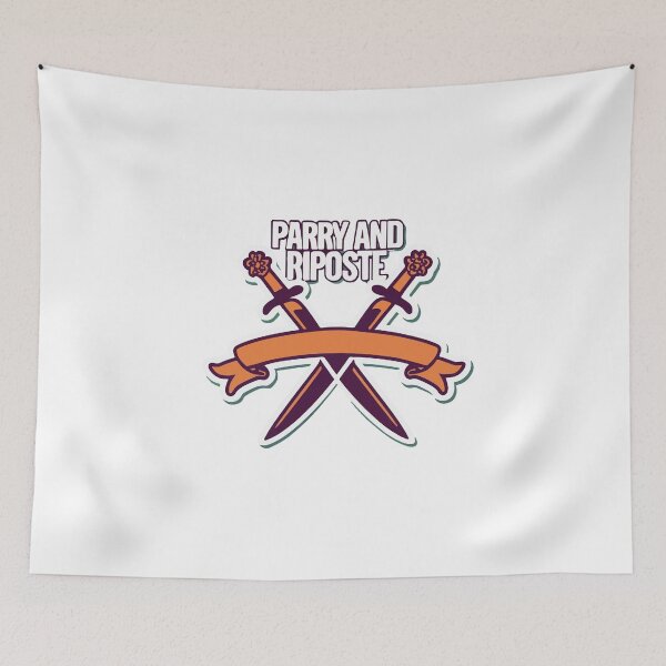 Item preview, Intricate Fencing Blade 'Parry and Riposte' Design designed and sold by NiftyWrx.