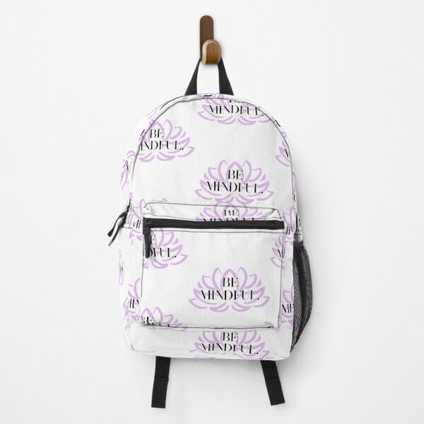 Item preview, Be Mindful Purple Lotus Reminder designed and sold by brodidudie.