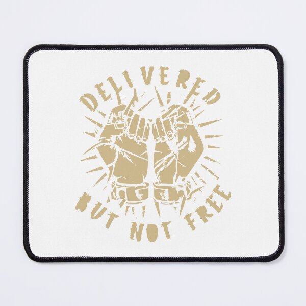 Item preview, Delivered but Not Free - Christian Empowerment Graphic for Men designed and sold by HahaHandlesHub.