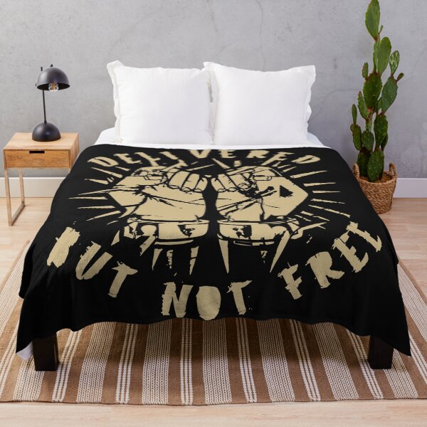 Item preview, Delivered but Not Free - Christian Empowerment Graphic for Men designed and sold by HahaHandlesHub.