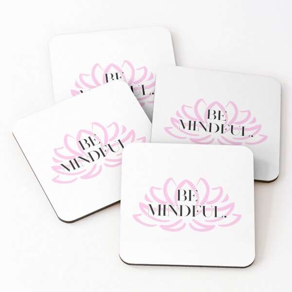 Item preview, Be Mindful Pink Lotus Reminder designed and sold by brodidudie.
