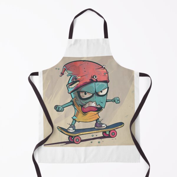 Item preview, Cartoon Skateboard designed and sold by xadamnft.