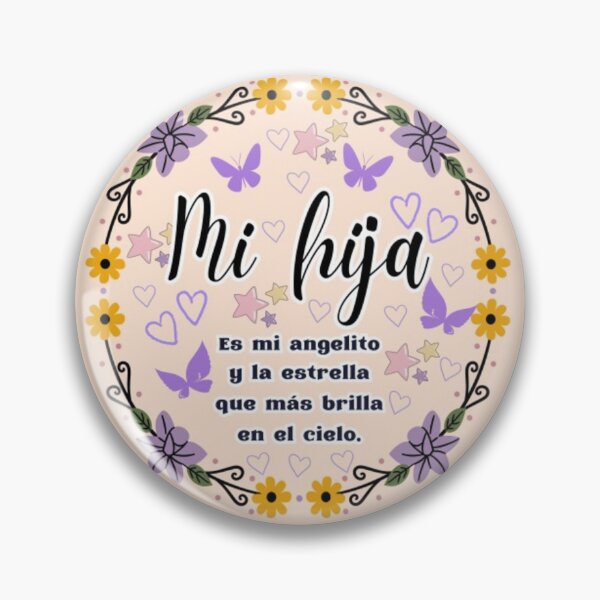 Item preview, Mi hija es mi angelito y mi estrella designed and sold by AmaHC-Store.